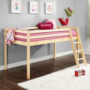 Wooden Mid-Sleeper Bunk Bed Frame