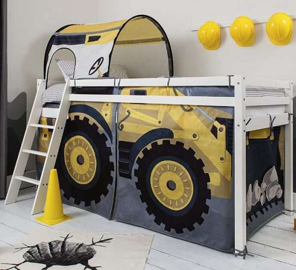 Midsleeper Bed With Diggers Tent